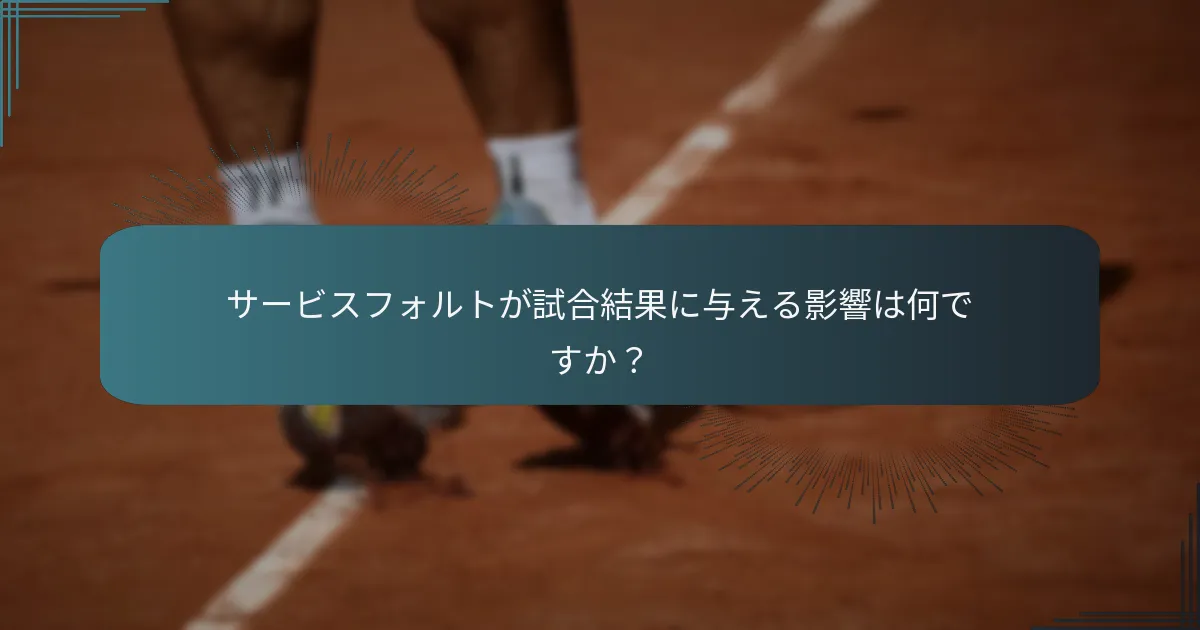 サーブ中の選手の責任は何ですか？
