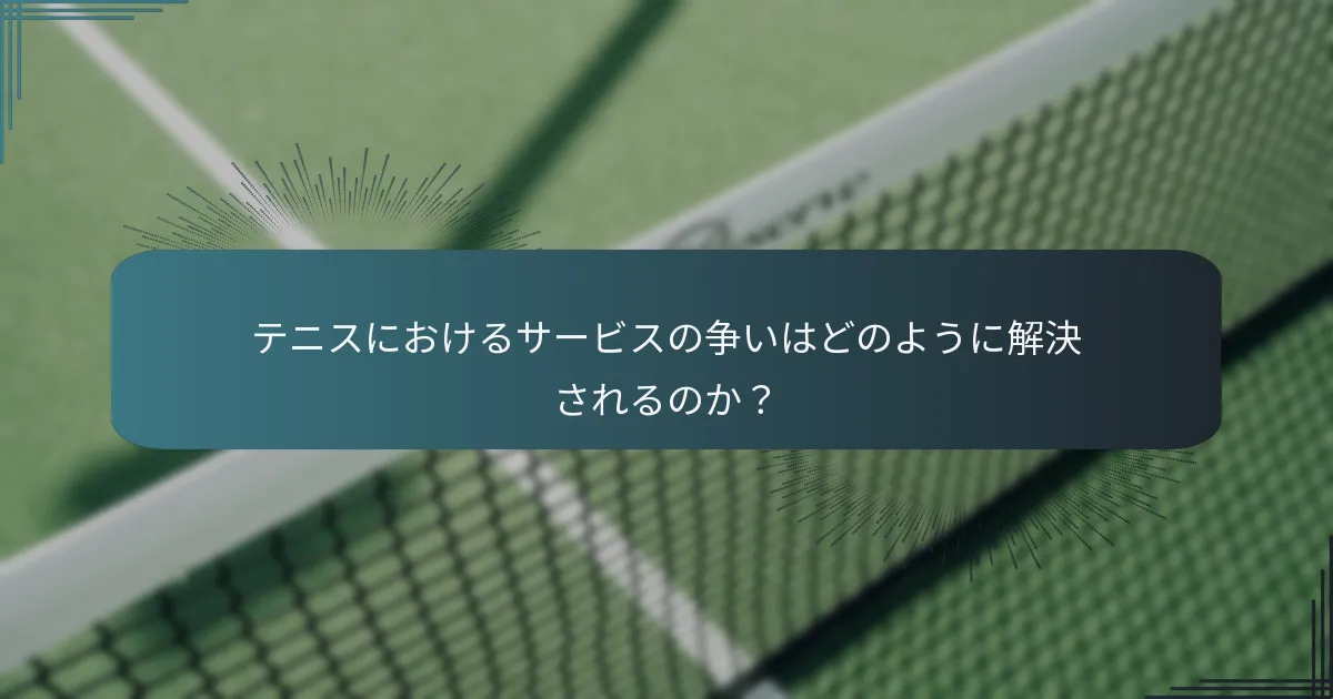 サーブに関する公式レビューのプロセスとは？