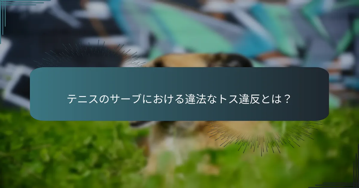 テニスのサーブをマスターするためのベストプラクティスは？